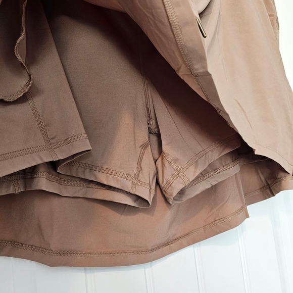 All in Motion Brown Bikini Skirt Bottom Womens Size 4X Swimsuit Bottom Stretch - Picture 4 of 9